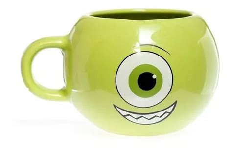 Taza 3d Disney Mike Wazowski Monster Inc Cerámica 500ml