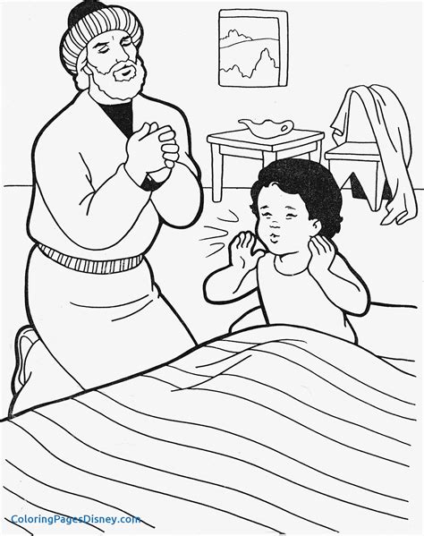 Elisha Coloring Pages At Free Printable Colorings