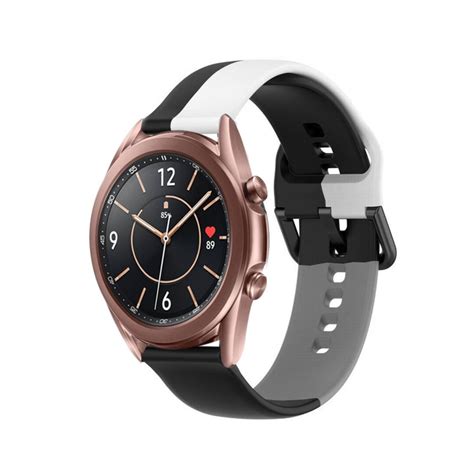 Samsung Galaxy Watch 3 41mm triple sport band (zwart-wit-grijs ...