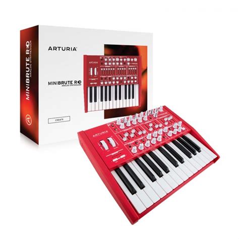 arturia minibrute limited edition red  gearmusic