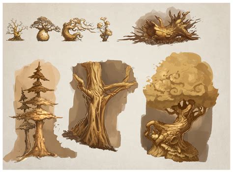 Trees On Behance