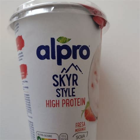 Alpro Fresa Morango Soja Skyr Style High Protein Review Abillion