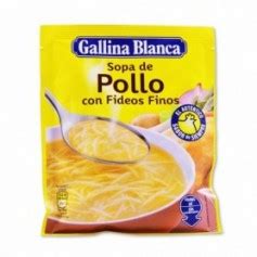 Gallina Blanca Sopa De Pollo Con Fideos Finos G Cestaclick Es