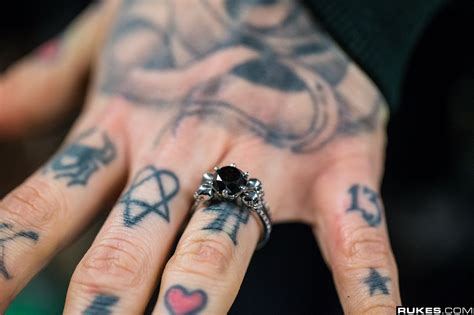 Kat Von D Engagement Ring With Black Diamond