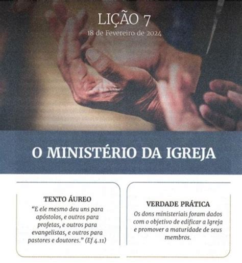 Ev Weliano Pires Introdu O Li O O Minist Rio Da Igreja