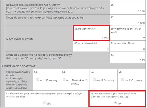 Zwrot Podatku Na Rachunek VAT W Terminie 25 Dni Pomoc Serwisu Ifirma