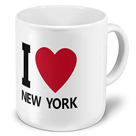 XXL Jumbo Städtetasse New York XXL Jumbotasse mit Design I Love New