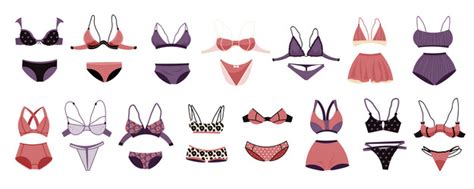 Lingerie On Rope Royalty Free Vector Image VectorStock