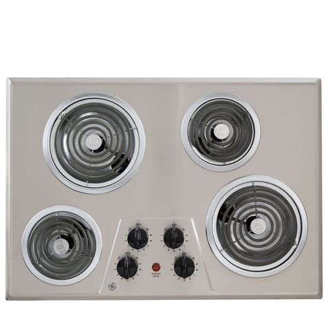 Ge 30 In Coil Electric Cooktop In Stainless Steel With 4 Elements