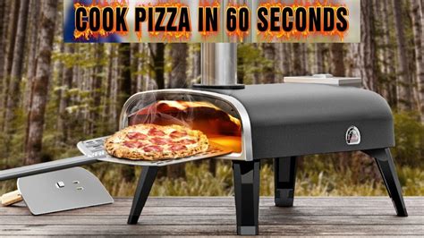 Aidpiza Pizza Oven Outdoor 12 With Built In Thermometer Portable