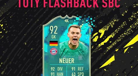 Fifa 20 Neuer 92 Toty Flashback Sfida Creazione Rosa