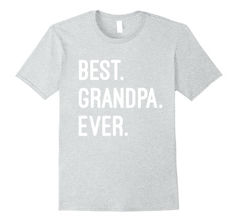 Mens Best Grandpa Ever T-Shirt-PL – Polozatee