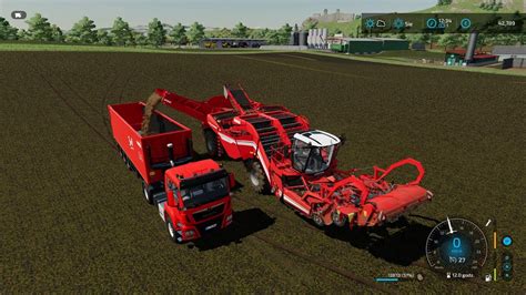 Farming Simulator 22 110 Wykopki ziemniaków timelapse YouTube