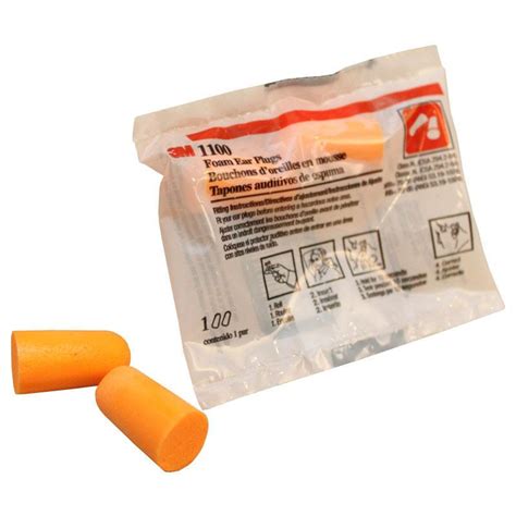 3m 1100 Uncorded Disposable Foam Earplugs 29db Primehub