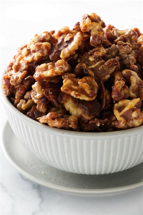 Brown Sugar Candied Walnuts Savor The Best