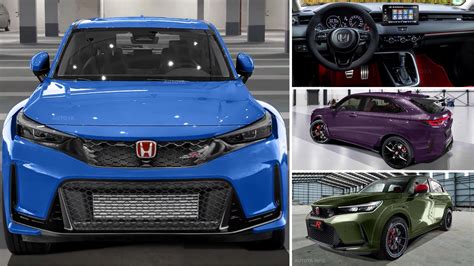 Unannounced 2024 Honda Hr V Type R Cuv Rendering Reveals Everything