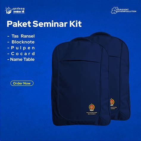 Paket Tas Seminar Kit Souvenir Kantor