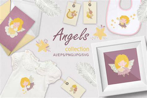 Angels Svg By Helgakov Thehungryjpeg