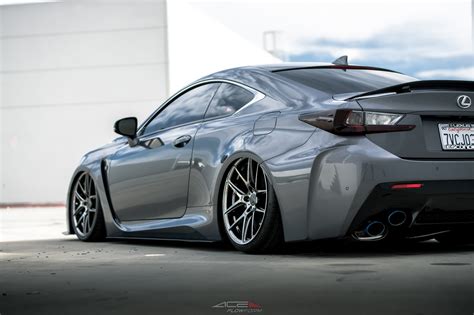 Bagged Lexus Rcf W Ace Alloy Flowform Aff Black Chrome