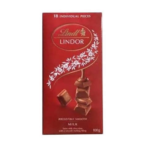 Jual Lindt Lindor Milk Chocolate 18 Individual Pieces Coklat Milk