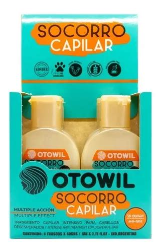 Otowil Socorro Capilar Sin Enjuague Caja X 6un Frasco 60gr