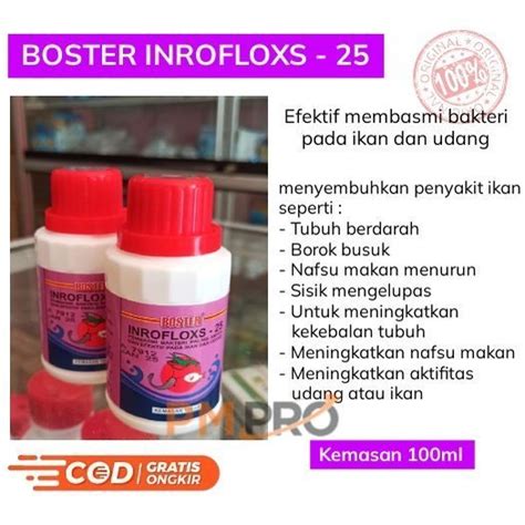 Jual Boster Inrofloxs Cair Ml Obat Inroflox Atau Antibiotik