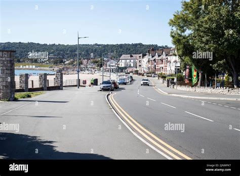 Rhos On Sea Tourist Resort From Rhos Point In North Wales With Hotels