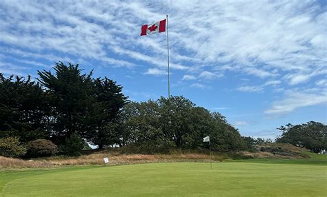 Amy Lee Hangs On To Her B C Womens Amateur Lead On A Windy Day At Victoria GC British
