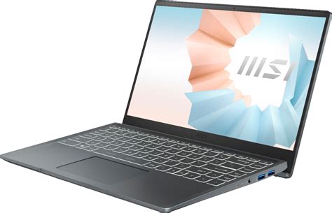 Best Buy MSI Modern 14 Laptop Intel I3 8GB Memory 128GB SSD Modern14B486