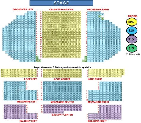 Polk Theatre Seating Chart - Ponasa