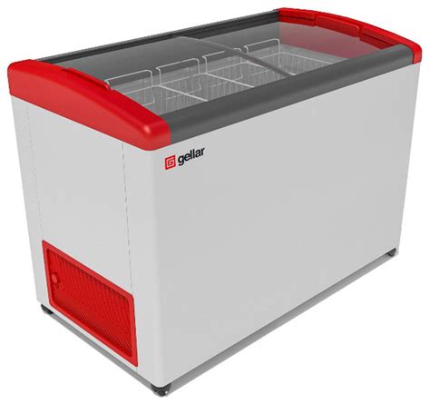 Морозильный ларь Gellar FG 400 E красный по низкой цене: отзывы, фото ...