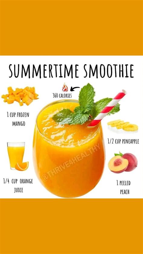 Refreshing Summertime Smoothies Healthy Smoothies Smoothie Recipes