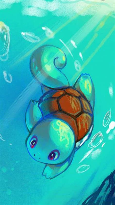 Squirtle, pokemon, water pokemon, HD phone wallpaper | Peakpx