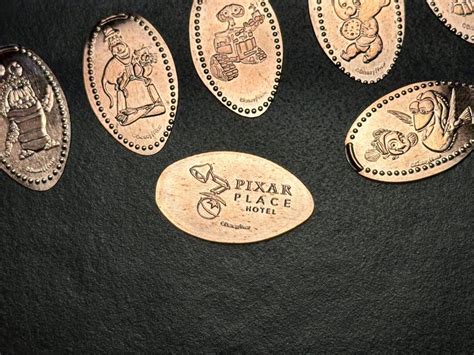 Pixar Place Hotel Grand Opening New Medallions And Pressed Pennies