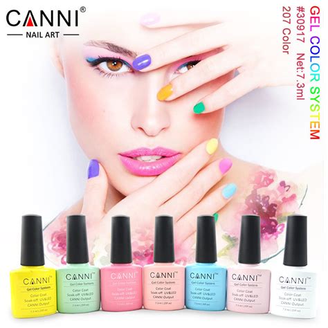 W Canni Gel Polish Ml Colors Nail Art Gel Polish Uv Led