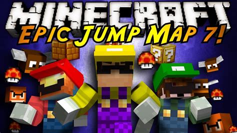 Minecraft Epic Jump Map MARIO EDITION Part 2 YouTube