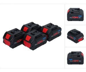 Bosch Akku Set 4x ProCORE 18 V Ab 409 65 Preisvergleich Bei Idealo De