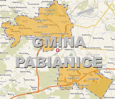 Geodezja Pabianice Mapa Gminy