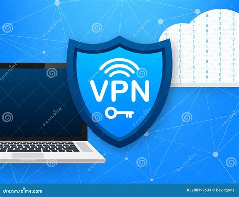 Concepto De Conexi N Vpn Segura Informaci N General Sobre Conectividad