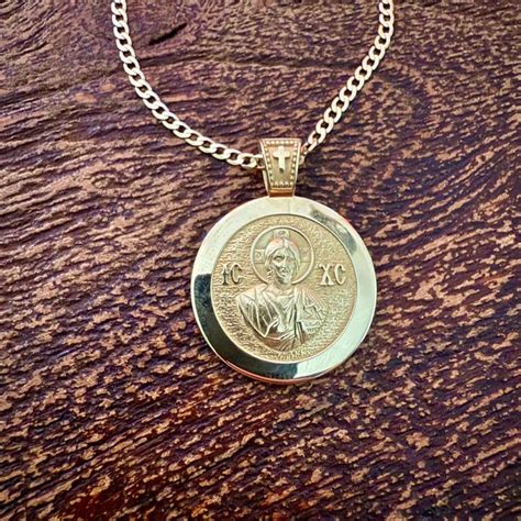 14k Solid Gold Cross Cross For Men And Women Baptismal Cross Etsy