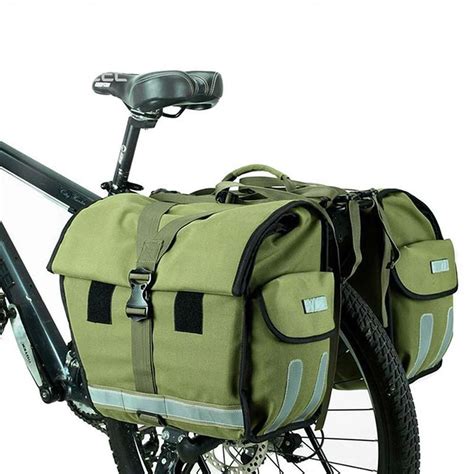 Water Resistant Bicycle Rear Seat Carrier Bag Bicycle Carrier Rack Bag ...