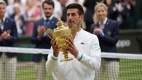 Novak Djokovic Wins 20th Grand Slam At Wimbledon Ties Mens All Time