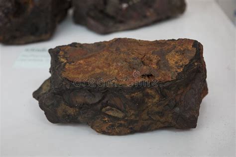 Hematite iron ore ; stock photo. Image of geological - 131153490