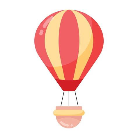 Trendy Hot Balloon Vector Art At Vecteezy