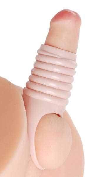 Really Ample Ribbed Penis Enhancer Sheath Beige On Literotica