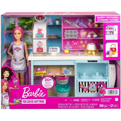 Barbie Confeitaria - Barbie Conjunto De Confeitaria Para Decorar - Mattel HGB73 em Promoção ...