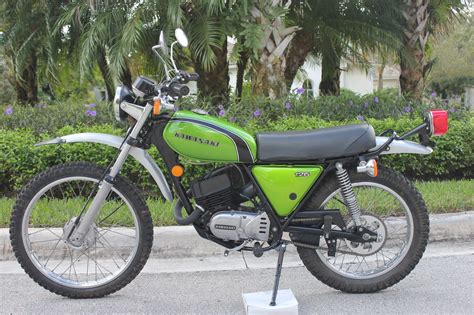 1974 Kawasaki Ks125 Vintage Enduro 2 Stroke Ke Kx Kd Restoration Very