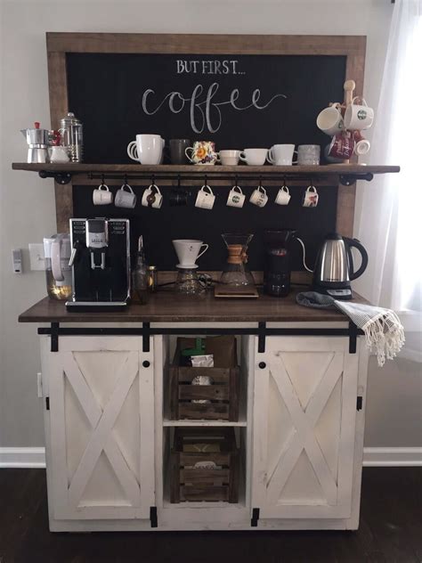 28 Best Coffee Bar Ideas To Kickstart Your Days In 2021