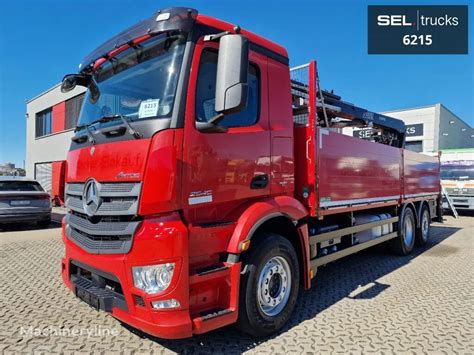 Mercedes Benz Antos 2545 VOITH Retarder FASSI F195AS 22 Xenon