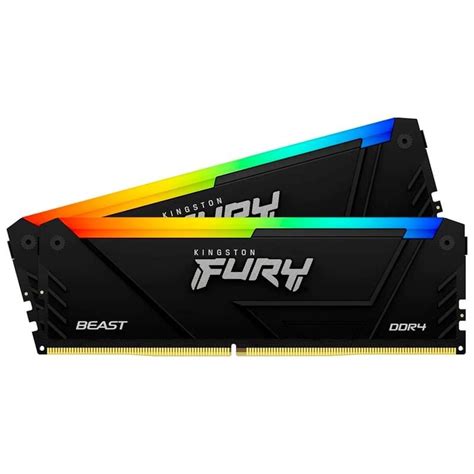 Оперативная память Ddr4 Dimm 16gb8gb23600mhz Kingston Fury Beast